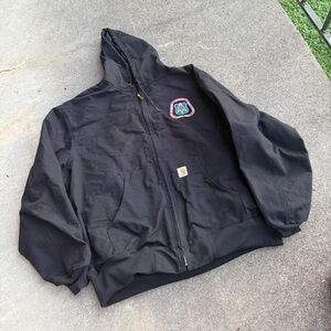 Carhartt USA Made J131 BLK Zip Up Jacket